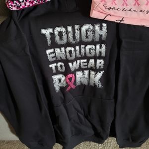 Tough enough to wear pink Hoodie